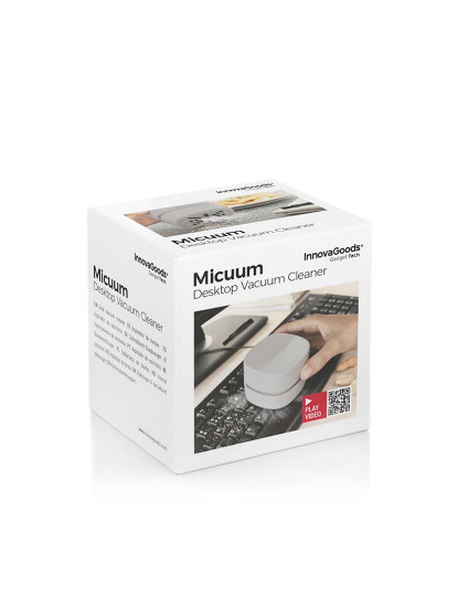 imagem de Micuum InnovaGoods Mini aspirador portátil de mesa2