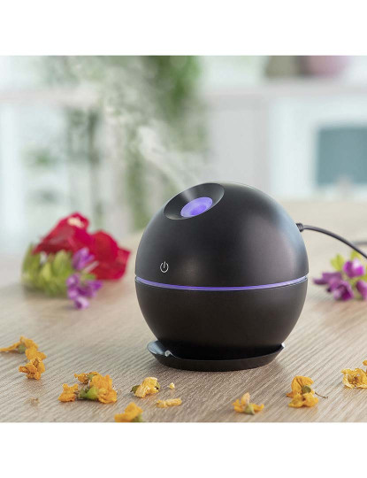 imagem de Umidificador Mini Difusor de Aromas InnovaGoods Preto1