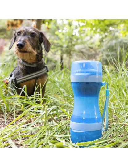 imagem de Pettap InnovaGoods 2 em 1 Garrafa Tanque para Comida e Água para Animais de Estimação1