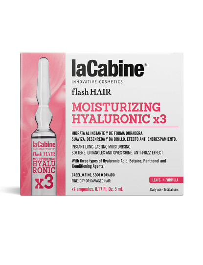 imagem de Hidratante Hialurónico Flash Hair 7x5Ml1