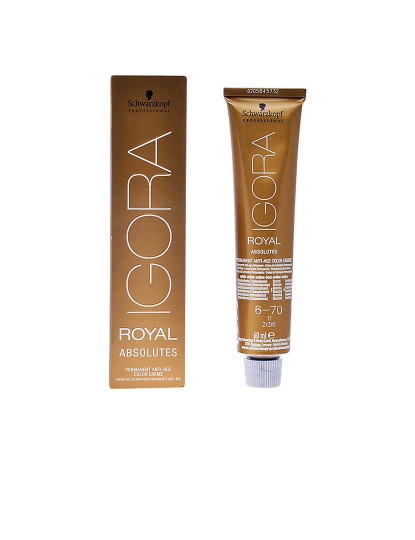 imagem de Creme Coloração Igora Royal Absolutes 6-70 60Ml1