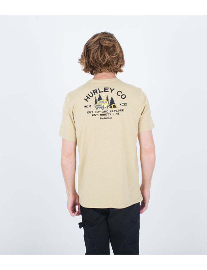 imagem de T-Shirt Homem Evd Explr Campin Ss Maple Cream 4