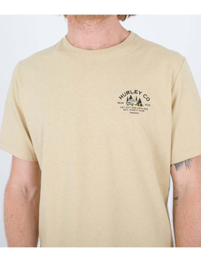 imagem de T-Shirt Homem Evd Explr Campin Ss Maple Cream 6