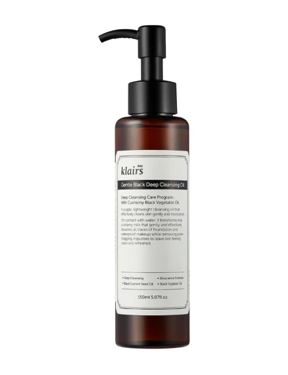 imagem de GENTLE BLACK óleo de limpeza profunda 150 ml1