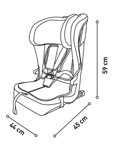 imagem de Cadeira Auto I-Size Profix Cinzenta5