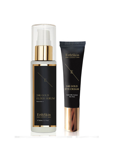 imagem de Sérum Elixir Antirrugas Ouro 24K + Creme Para Olhos Ouro 24K1