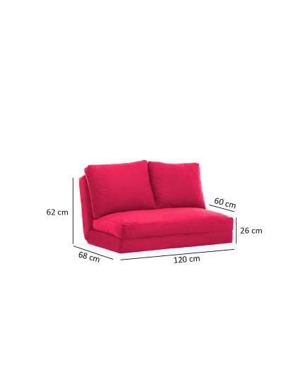 imagem de Sofá Taida 2 Lugares Fuscia15