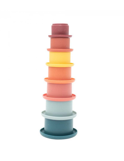 imagem de Cubos Empilháveis de Silicone1