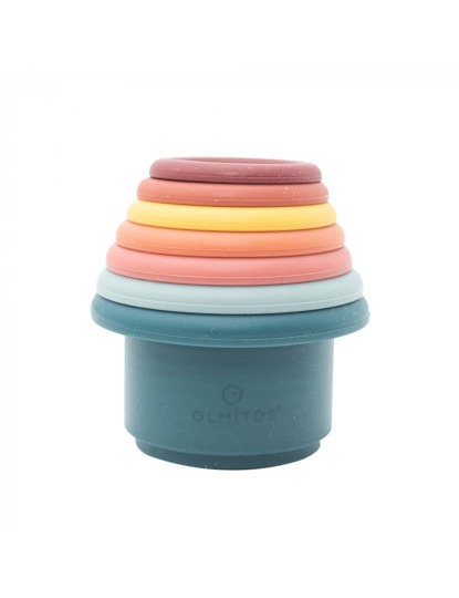 imagem de Cubos Empilháveis de Silicone2