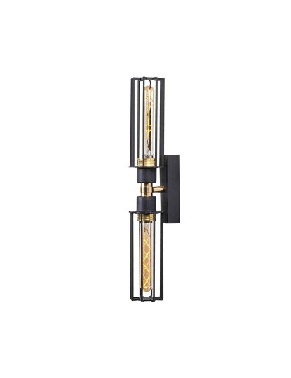 imagem de Candeeiro Parede Fellini-MR-879 Preto Dourado3