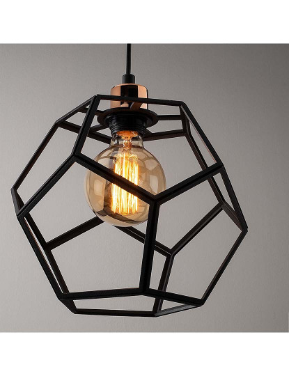 imagem de Candeeiro Teto Degirmen-MR-101 Preto Bronze3
