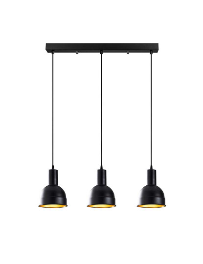 imagem de Candeeiro Teto Suspenso Berceste Preto2