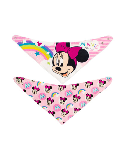 imagem de Minnie Simply Conjunto De 2 Babetes De Algodão3