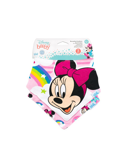 imagem de Minnie Simply Conjunto De 2 Babetes De Algodão5