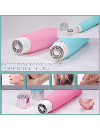 imagem de Escova de Limpeza Facial Rosa Claro4