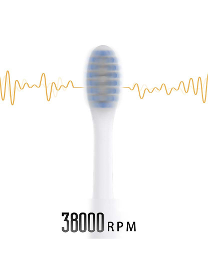 imagem de Escova de Dentes Elétrica Azul Claro2