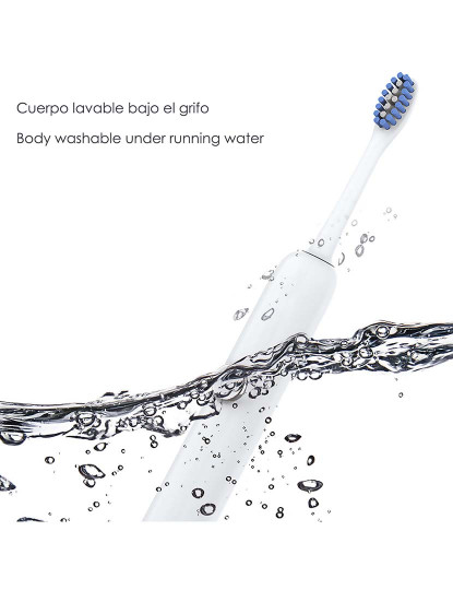imagem de Escova de Dentes Elétrica Azul Claro5