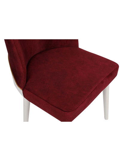 imagem de Pack 4 Cadeiras Vermelho Branco7