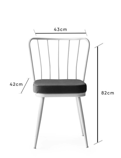imagem de Pack 4 Cadeiras Branco7