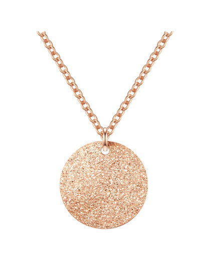 imagem de Colar com pingente aço inoxidável Rose Gold1