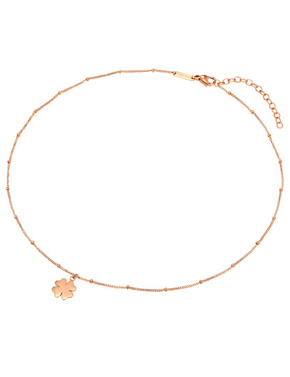 imagem de Colar com pingente aço inoxidável Rose Gold3