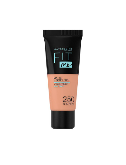 imagem de Base Fit Me Matte+Poreless #250-Sun Beige1