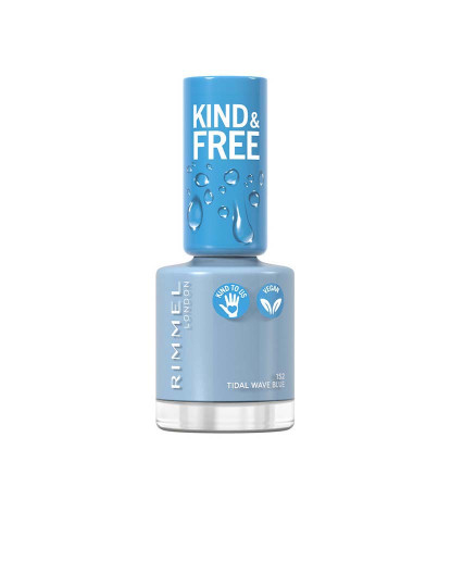 imagem de Kind & Free Nail Polish #152-Tidal Wave Blue 8 Ml1