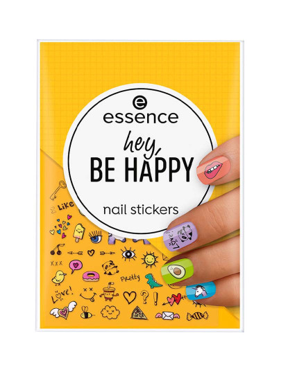 imagem de Be Happy Stickers De Uñas 54 U1