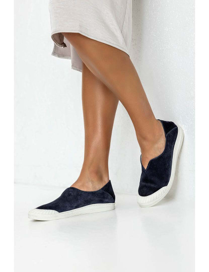 imagem de Slip on Camurça Senhora Azul Navy 9