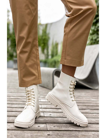 imagem de Botas Senhora Beige Claro7