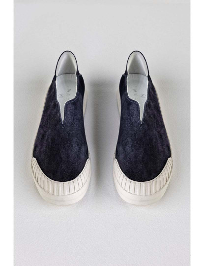 imagem de Slip on Camurça Senhora Azul Navy 3