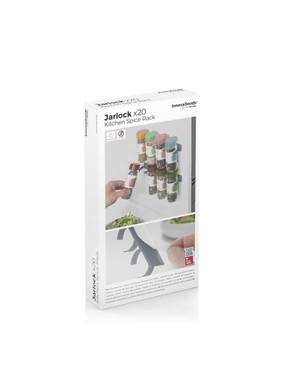 imagem de Organizador de Especiarias Adesivo e Divisível Jarlock x20 2