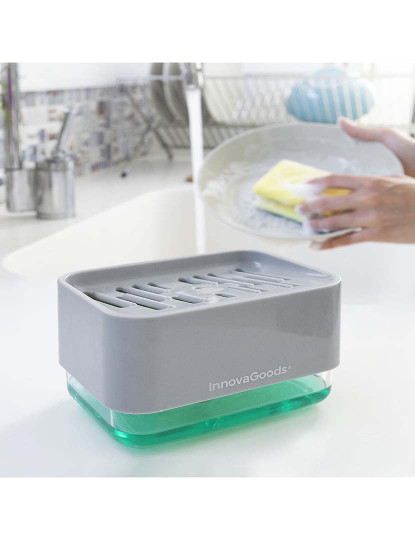 imagem de Dispensador de Detergente 2 Em 1 P/ Lava-Louça Pushoap 1