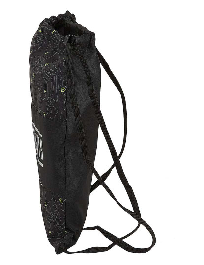 imagem de Mochila Com Cordas Topography Pretofit8 M196A Preto Verde3