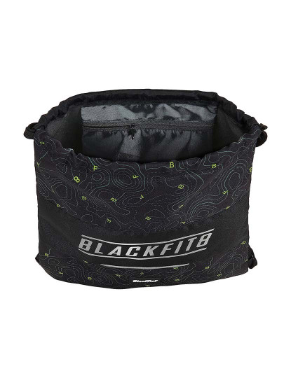 imagem de Mochila Com Cordas Topography Pretofit8 M196A Preto Verde4