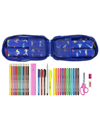 imagem de Estojo Mochila Pretofit8 Go Girls Azul 4