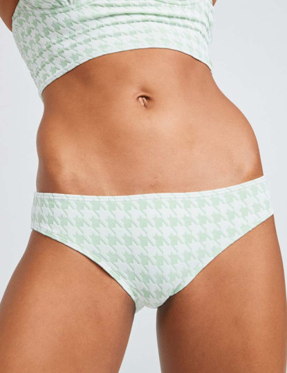 imagem de Cuecas Bikini Senhora Check It Hipster Verde1