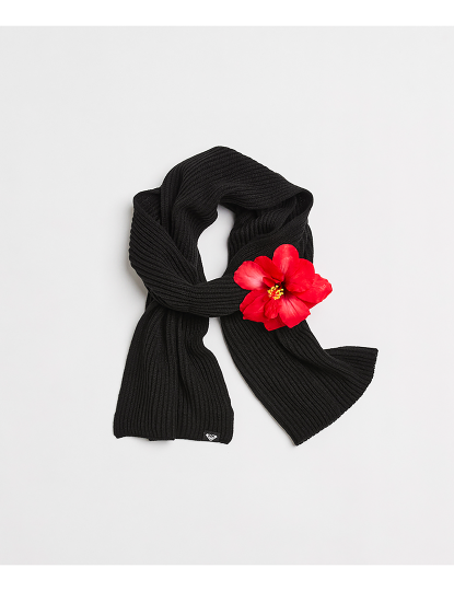 imagem de Cachecol Senhora Island Fox Scarf Preto2