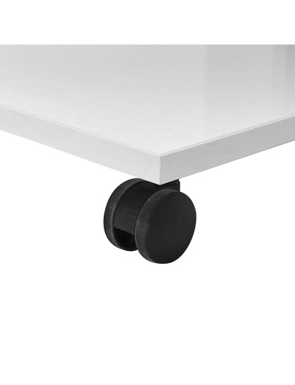 imagem de Mesa de Apoio Alto Brilho Branco6