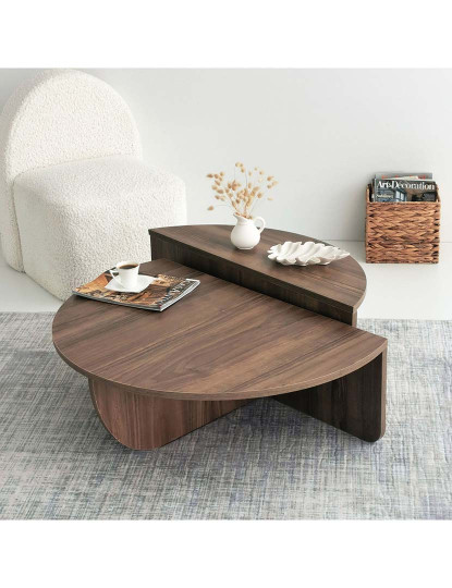 imagem de Mesa de Centro Podium Walnut2