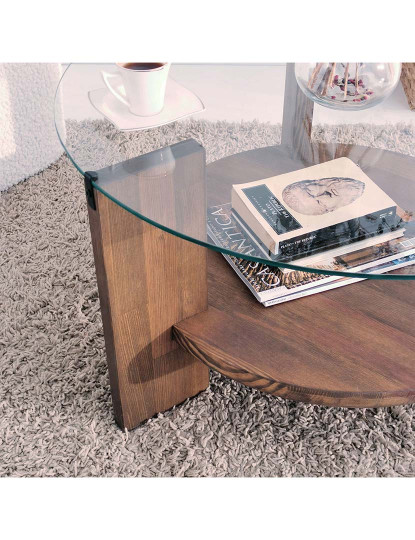 imagem de Mesa Centro Mondo Walnut3