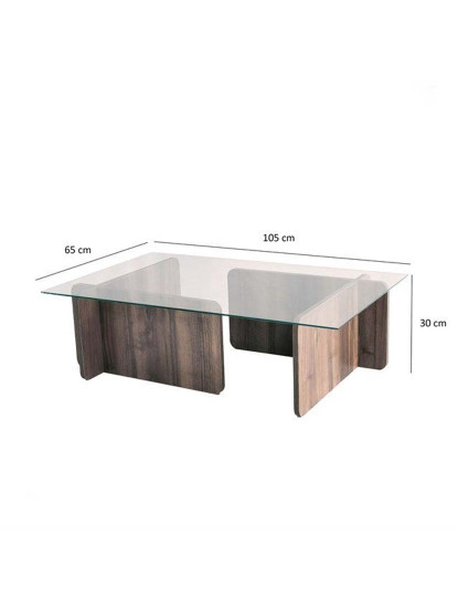 imagem de Mesa de Centro Escape Walnut10