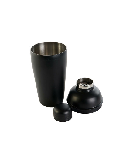 imagem de Conjunto de Cocktail DKD Home Decor Preto Aço inoxidável 500 ml 8 x 8 x 20 cm4