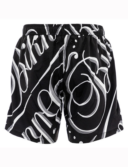 imagem de Calções de banho médio Allover Crazy Bubbles Homem Com estampa preta3