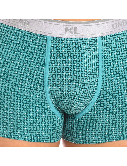 imagem de Boxers de Homem Verde-cinza9