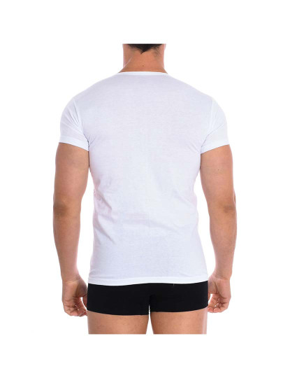 imagem de T-shirt sem Mangas Interior Homem Branco7