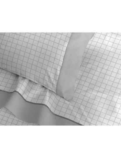 imagem de Conjunto Lençol Aure Cinza2