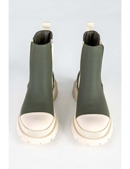 imagem de Botas Senhora Khaki e Beige3