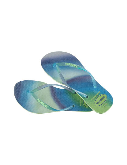 imagem de Havaianas Senhora  Slim Metallic Rainbow Citronella1