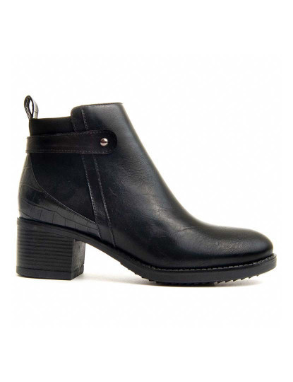 imagem de Botins de salto Senhora Clasice Preto2